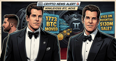 Winklevoss Twins Move 1773 BTC to Gemini as Market Eyes Potential 130M Sale: CryptoDailyInk