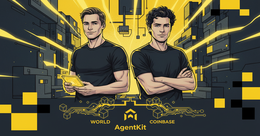 Illustration for article: World and Coinbase Partner to Solve AI Agent Identity Crisis via AgentKit: CryptoDailyInk