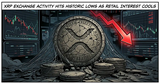 Illustration for article: XRP Exchange Activity Hits Historic Lows as Retail Interest Cools: CryptoDailyInk
