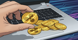 Illustration for article: XRP Ledger Role in SWIFT Bank Blockchain Integration Explained: CryptoDailyInk