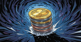 Illustration for article: XRP Investors Urged to Prepare for Sell-Off as Leverage Ratios Hit Lows: CryptoDailyInk